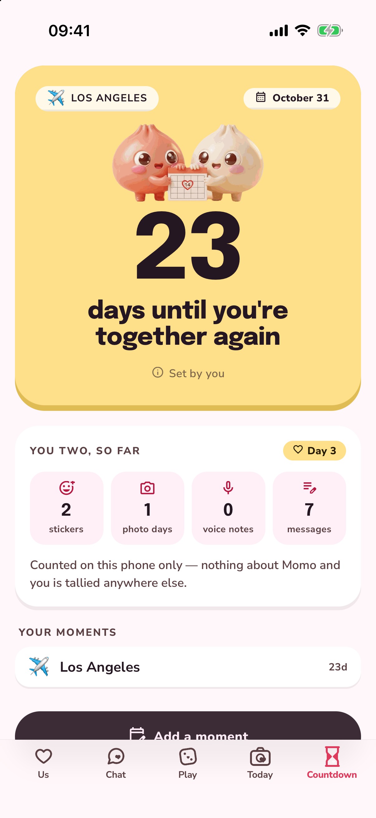 Countdown to the next reunion